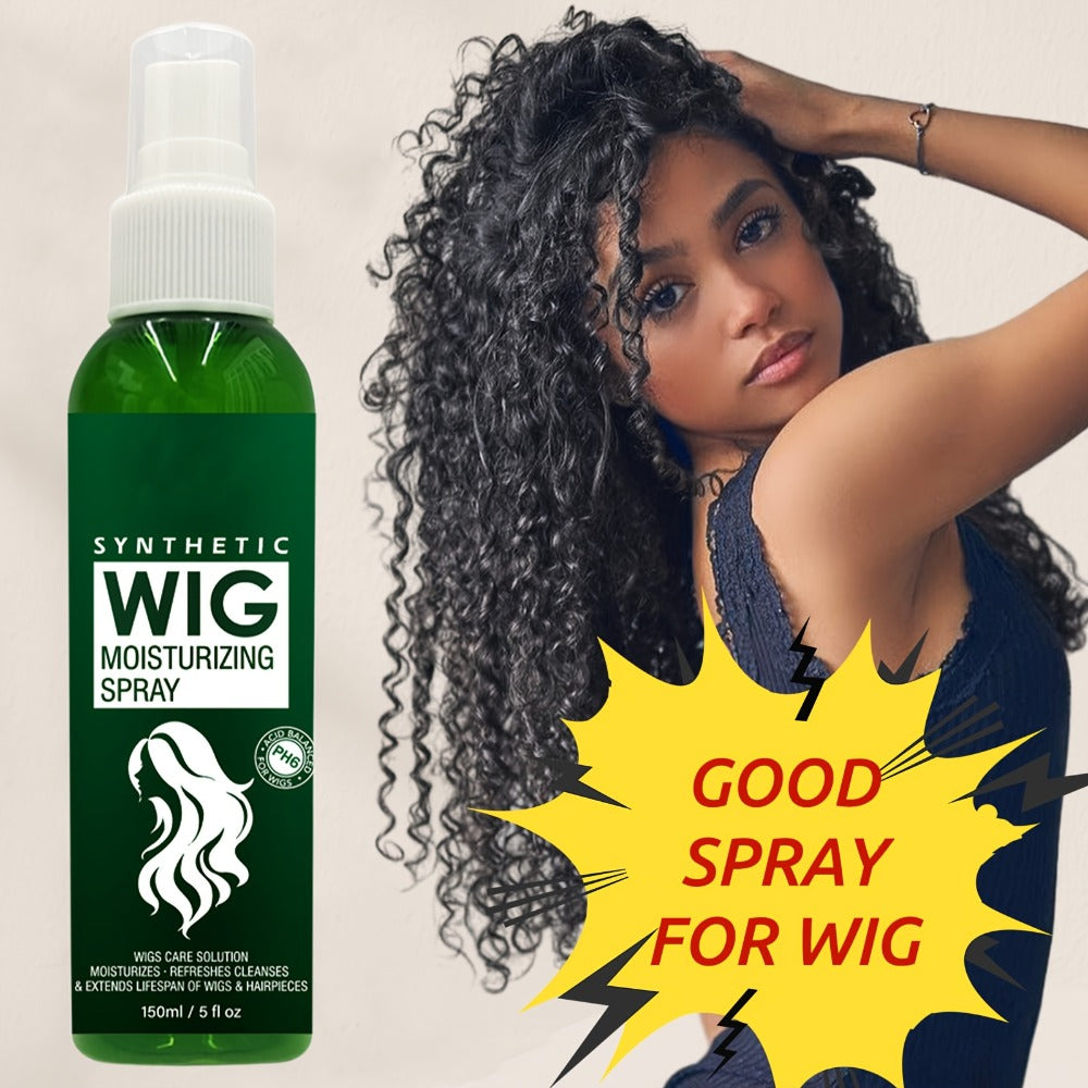 Synthetic Wig Refresher Spray Leave-In Conditioner, Revitalizes & Detangles Wigs & Hairpieces, Cleanses Between Washes — imag