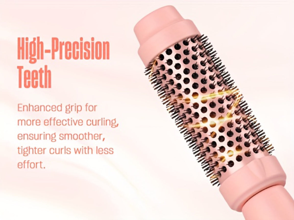 Heated Round Brush Hair Styling Tool with 1.5-Inch Barrel, Dual Voltage and Two Color Options — image 18