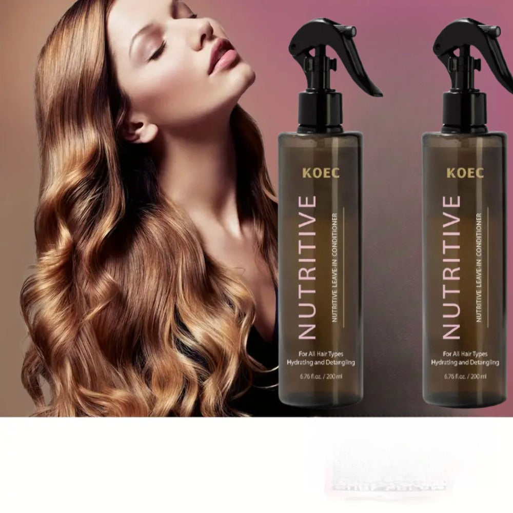 Keratin Biotin Leave-In Conditioner 6.76oz, Anti-Frizz Detangler with Argan Oil & Plant Extracts — image 14