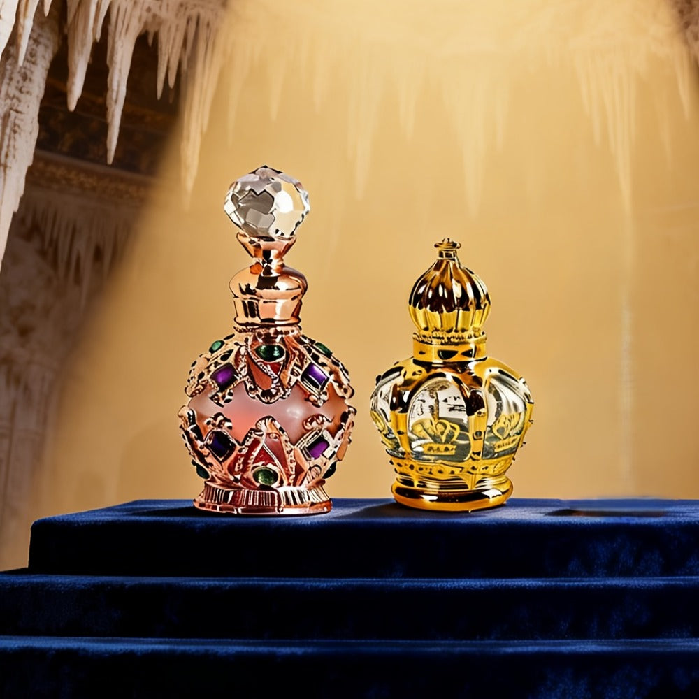 Arabian Perfume for Women Diamond Bottle EDT, Ocean Flower Vanilla Musk Fragrance Spray, Diamonds Woody & Diamond Crown Style