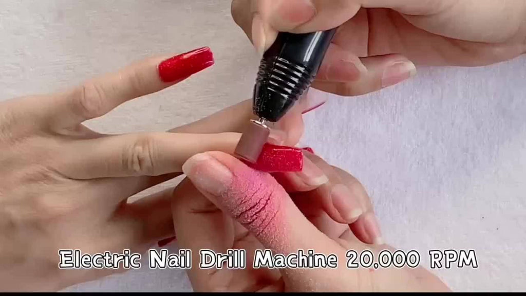 Electric Nail Drill 20000 RPM Console Kit with 6 Bits, 50 Sanding Bands and Standard or 8-in-1 Options — image 22