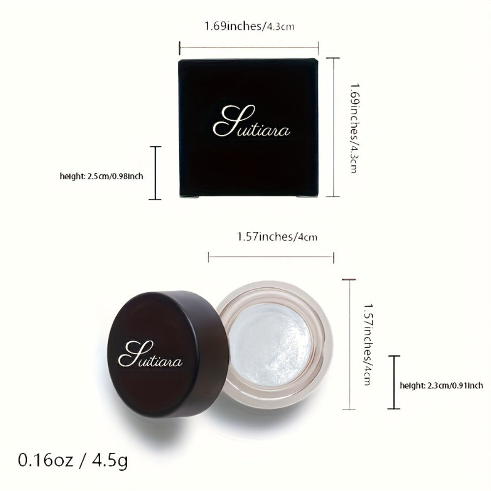 Shimmer Jelly Eyeshadow 2 Pack, Icy Cool Tone Frosty Glow Gel Eye Makeup, Non-Creasing Blendable Formula — image 5