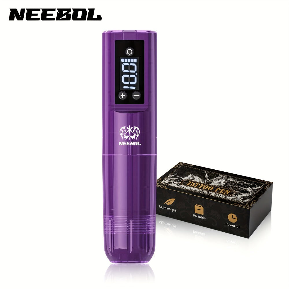 Wireless Rotary Tattoo Machine Neebol Cordless Pen, 6- Battery Life, Portable Design, Cartridge Compatible — image 8