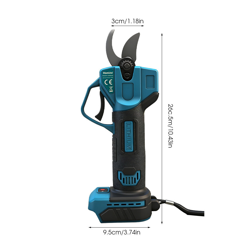 Cordless Electric Pruning Shears for Makita 18V - SK5 Blade, 1.18" Cut, Pure Copper Motor for Garden, Patio and Yard Use — im
