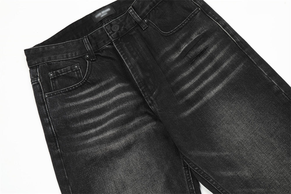 Vintage Fashion Denim Trousers For Men