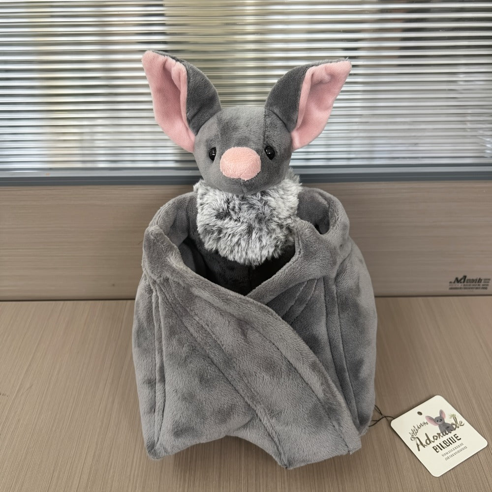 Giant Bat Plush Stuffed Animal 23 Inch Wingspan Grey Spooky Bat Toy with the Listed Color, Size or Set Options for Everyday U