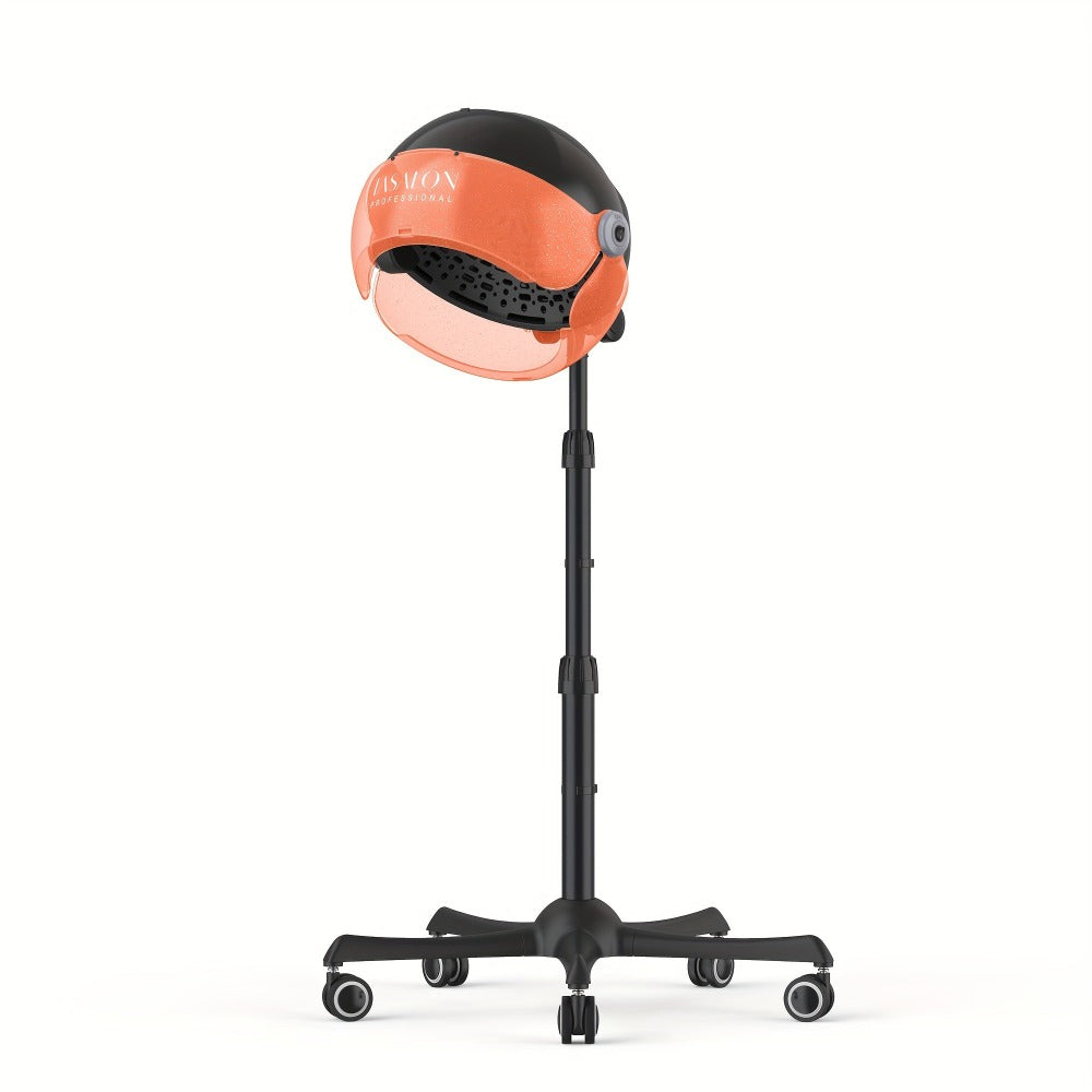 Hooded Hair Dryer 1875W Ionic Standing Bonnet Dryer on Wheels, 3 Heat Settings, Height Adjustable 30-55" — image 2