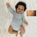 Reborn Doll Maddie 20-Inch Full Soft Vinyl Figure with Hand-Rooted Dark Hair, Acrylic Eyes and Accessory Set — image 1