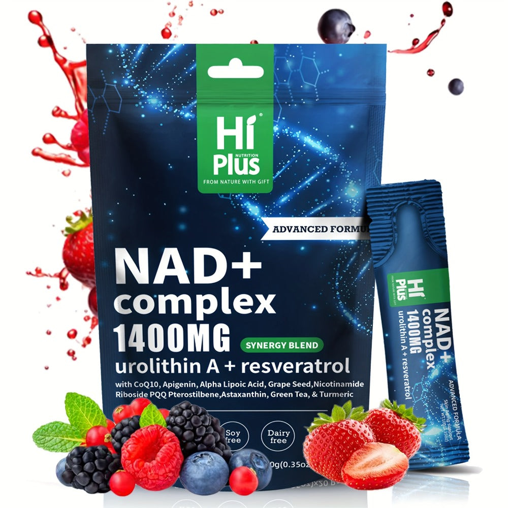 NAD+ 1400mg Liposomal Energy Bar with Niacinamide Ribofuronate & Resveratrol - Cellular for Bath Time, Home Spa and Personal 