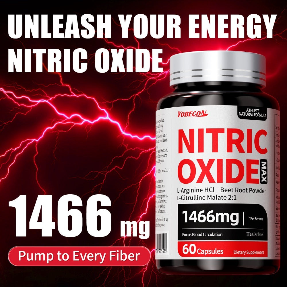 Nitric Oxide Supplement 10-in-1 with L-Arginine, L-Citrulline, AAKG & Beetroot - Blood Flow — image 12