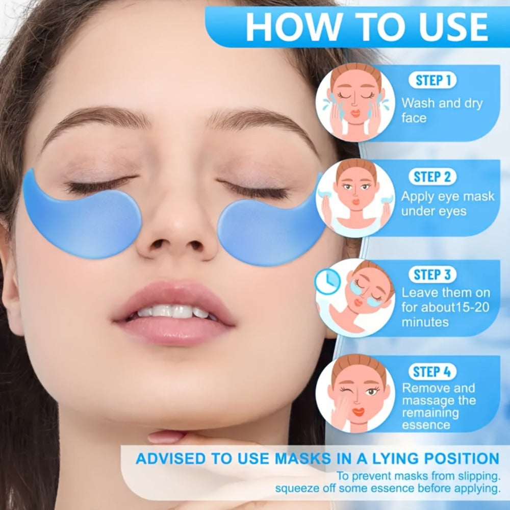 Retinol Collagen Eye Mask 60pcs 80g – Firming Under Eye Patches for Dark Circles, Puffiness, Sagging & Fine Lines — image 7