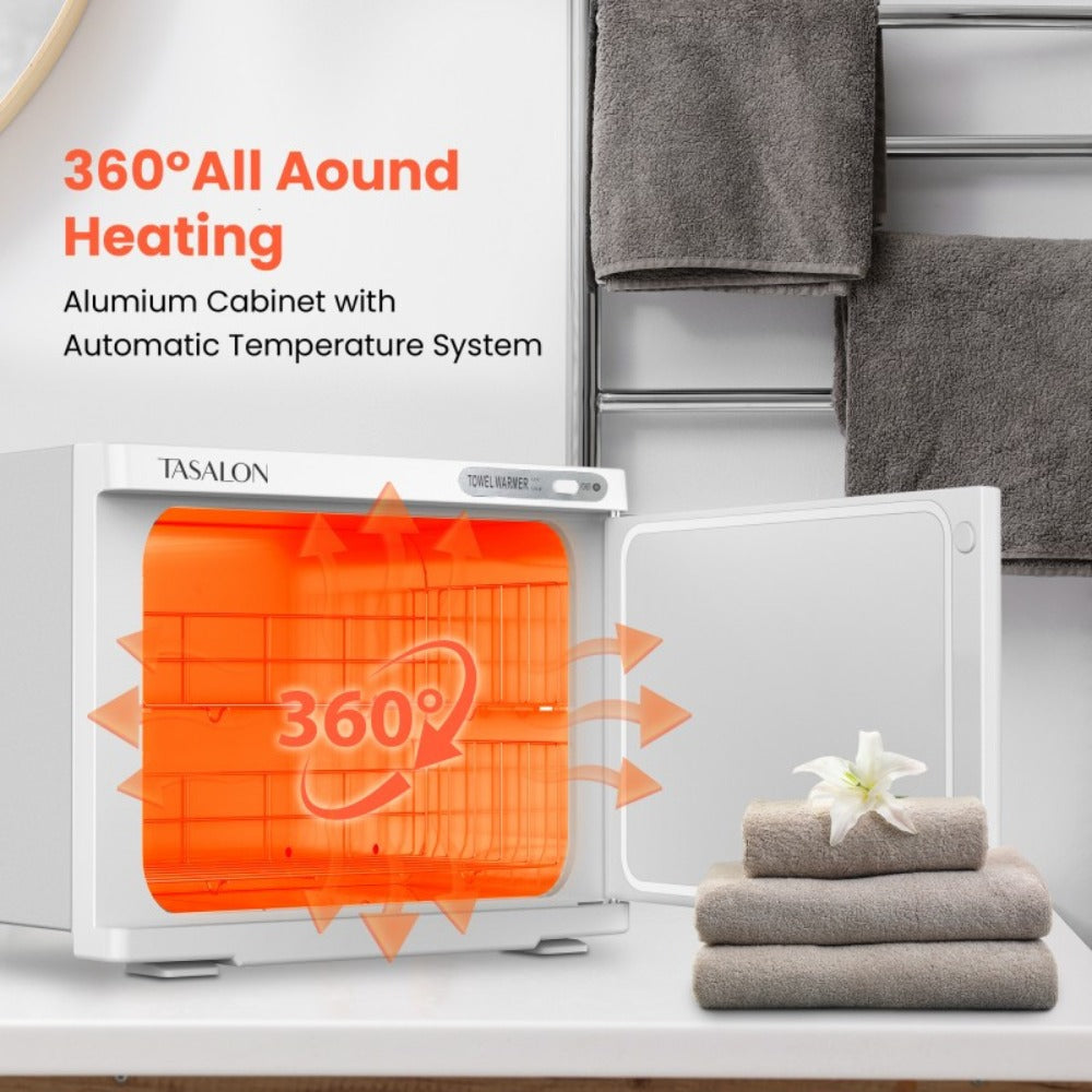 Hot Towel Warmer Cabinet 23L Holds 72 Towels Heats to 158-176°F in 10-15 Min, Professional Salon & Spa — image 14