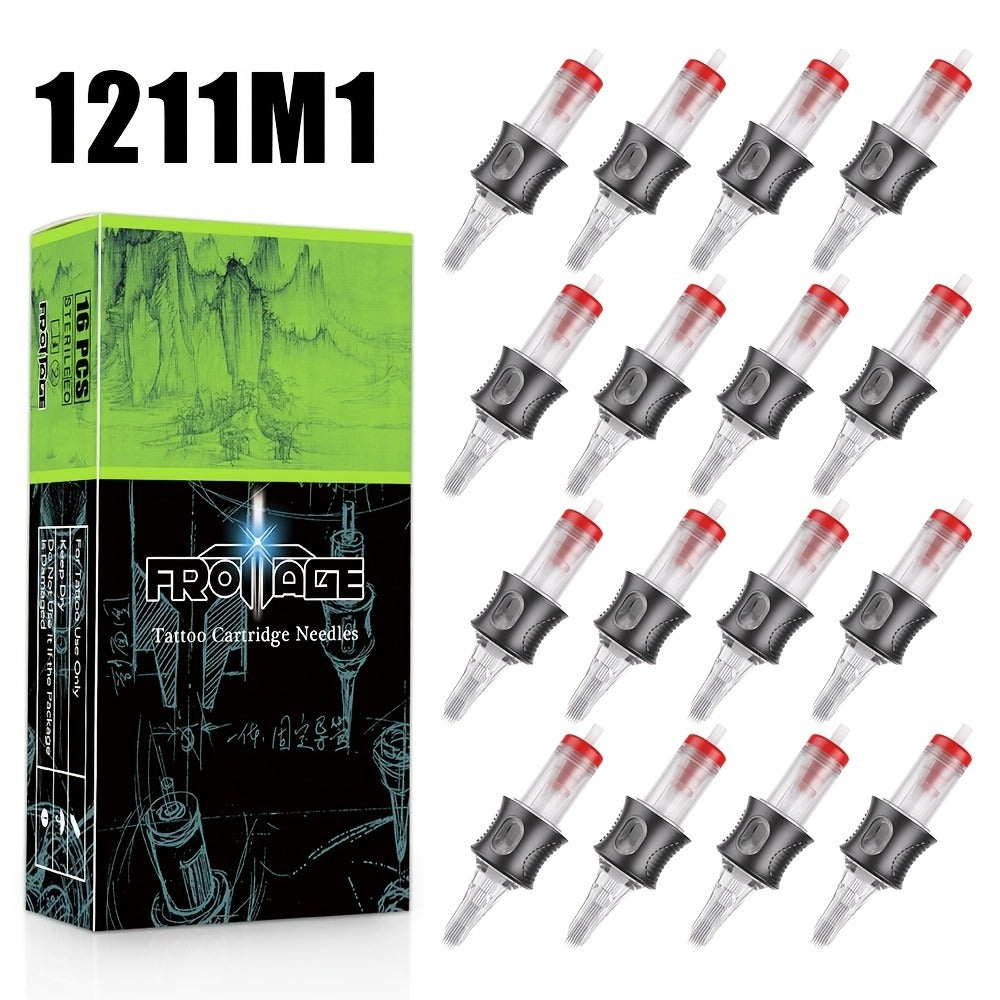 Tattoo Cartridge Needles with Frotage Label, 26 Retained RL RLT RS CM and M1 Cartridge Size Options — image 32