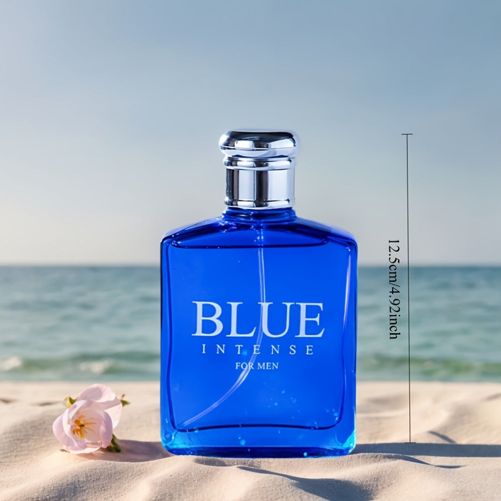 Men's Eau de Toilette Spray 3.4oz 100ml - Fresh Fruity Cologne with Cucumber Melon Orange EDT for Men Dates Daily Use Parties