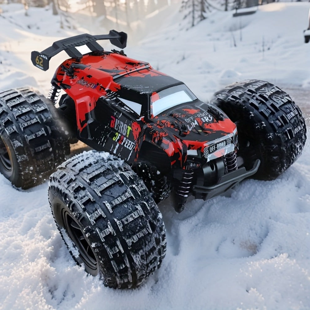 Remote Control Car, 4WD Climbing and Drift Truck with Full-Proportional Control, Mixed Color Body and Large Tires — image 6