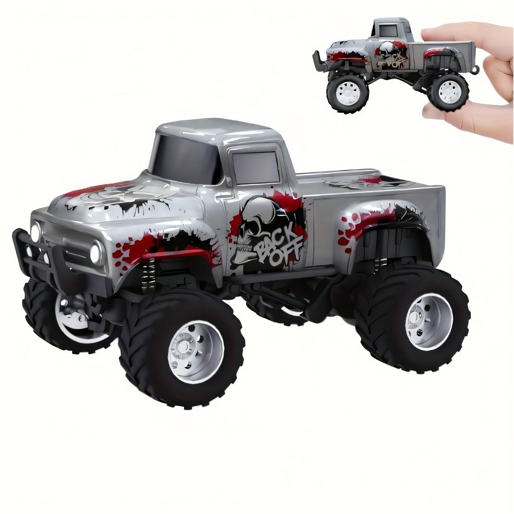 Remote Control Car, 1:64 Die-Cast Monster Truck with 2.4GHz Control, LED Headlights and Five Color Options — image 8