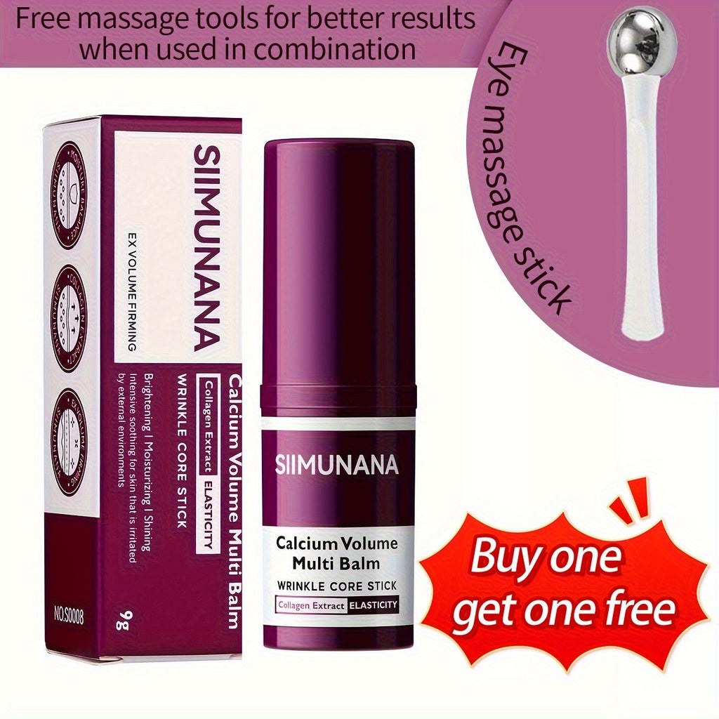 Collagen Calcium Korean Beauty Bar Cream Multi-Purpose Face Lip Body Fragrance Formula Sensitive All Skin Types Portable Unis