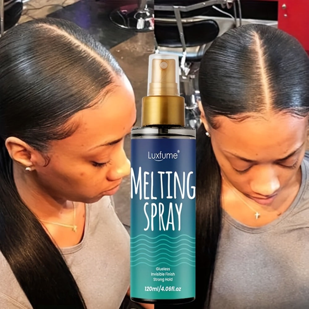 Strong Hold Hair Spray 24H for Women and Men – Flexible Natural Finish Shapes Hair, Secures Wigs and Controls Edges — image 2