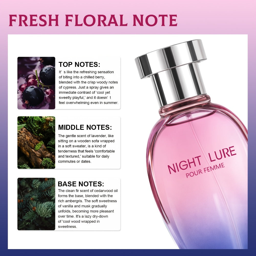Perfume for Women Eau de Toilette True Love Oriental Gourmet Fragrance Romantic Scent Daily Wear Dating Gift for Her — image 