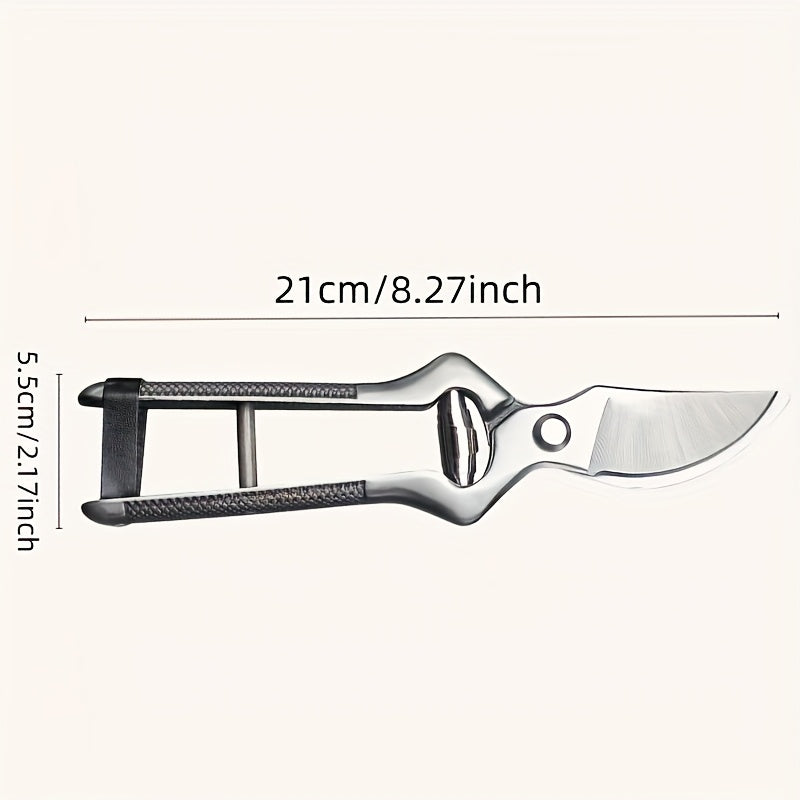 Bypass Pruning Shears with High-Carbon-Steel Label, Safety Lock and 21 x 5.5cm Pictured Size — image 2