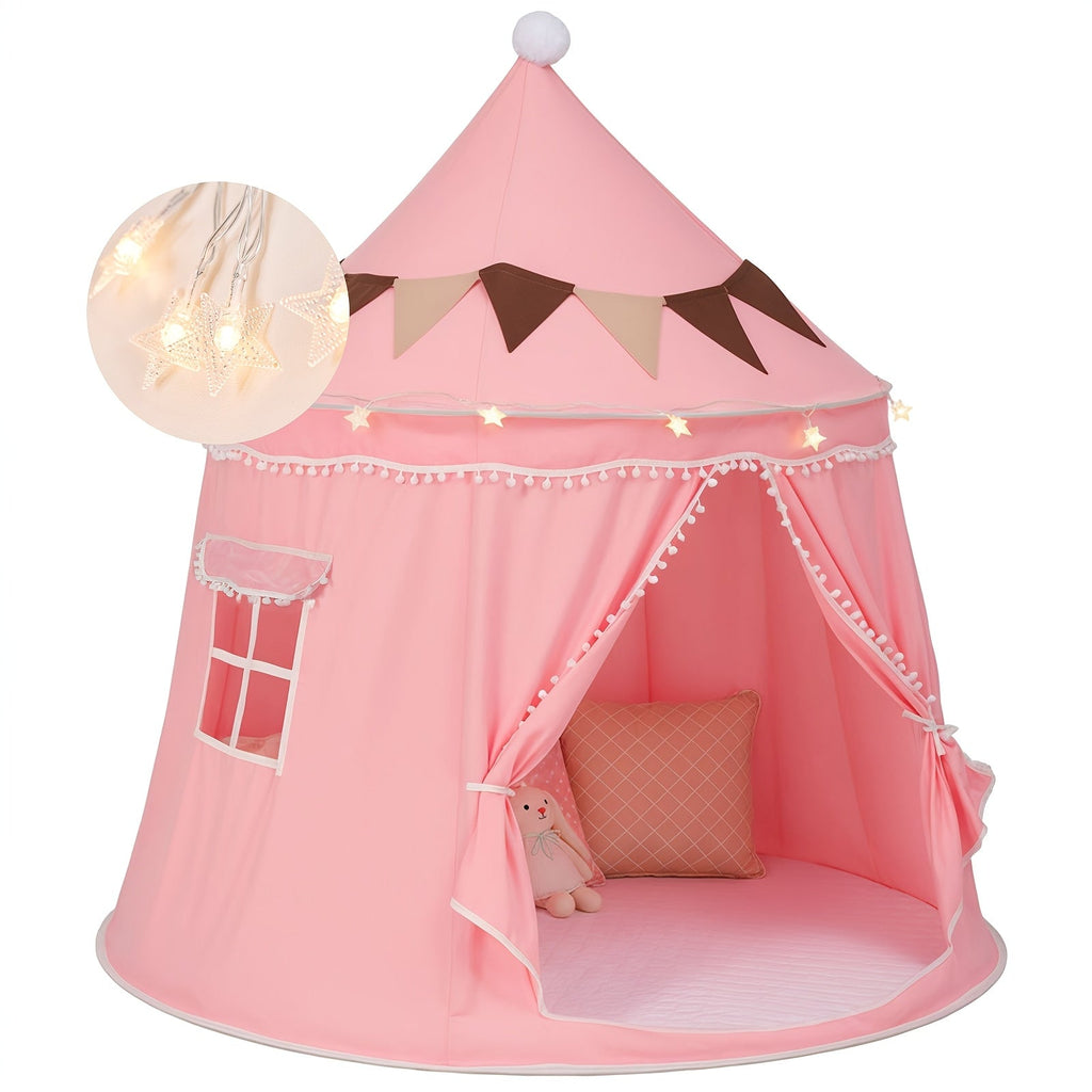 Pop-Up Dome Pet Tent in Three Colors with Basic or Mat, Star Lights and Flag Accessory Options — image 19