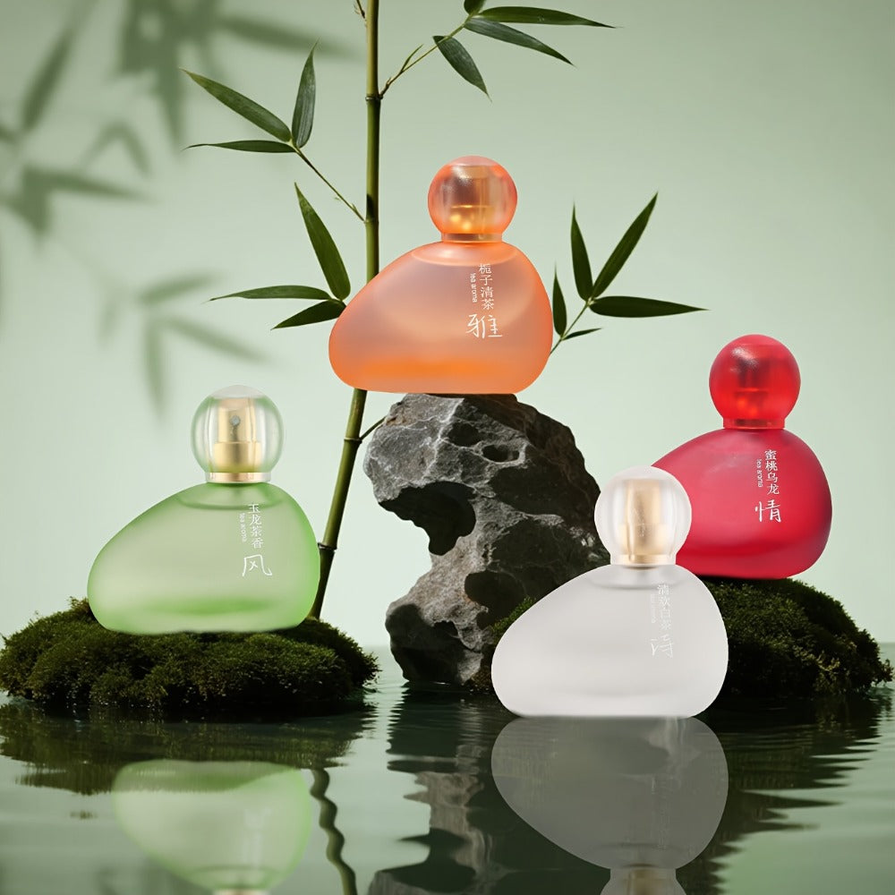 Eau de Toilette Four-Color Fragrance Bottle Selection for Women in Red, Orange, White and Green Styles — image 2