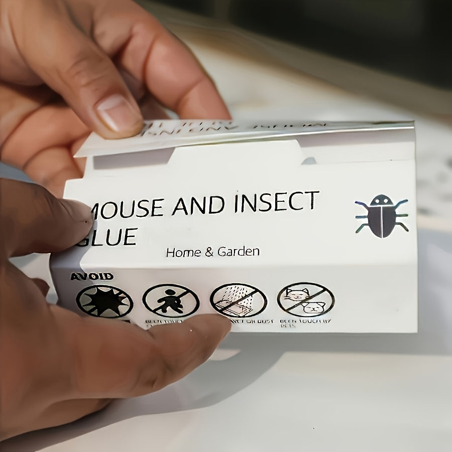20-Piece Foldable Adhesive Insect Trap Cards for Flat, Box or Channel Placement Around Indoor Areas — image 4