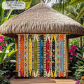Boho Pattern Outdoor Curtain Pair in 180 cm Width with 180, 213 or 243 cm Length Options for Patio Use — image 5