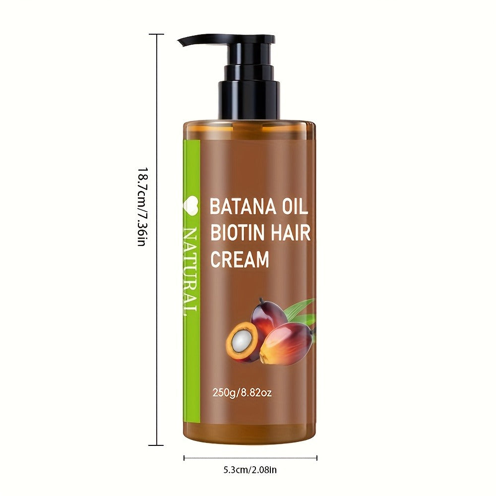 Batana Oil for Hair Growth 250g, Unrefined Cold-Pressed Honduran Batana Oil, Dry Damaged Hair, Enhances Shine — image 4