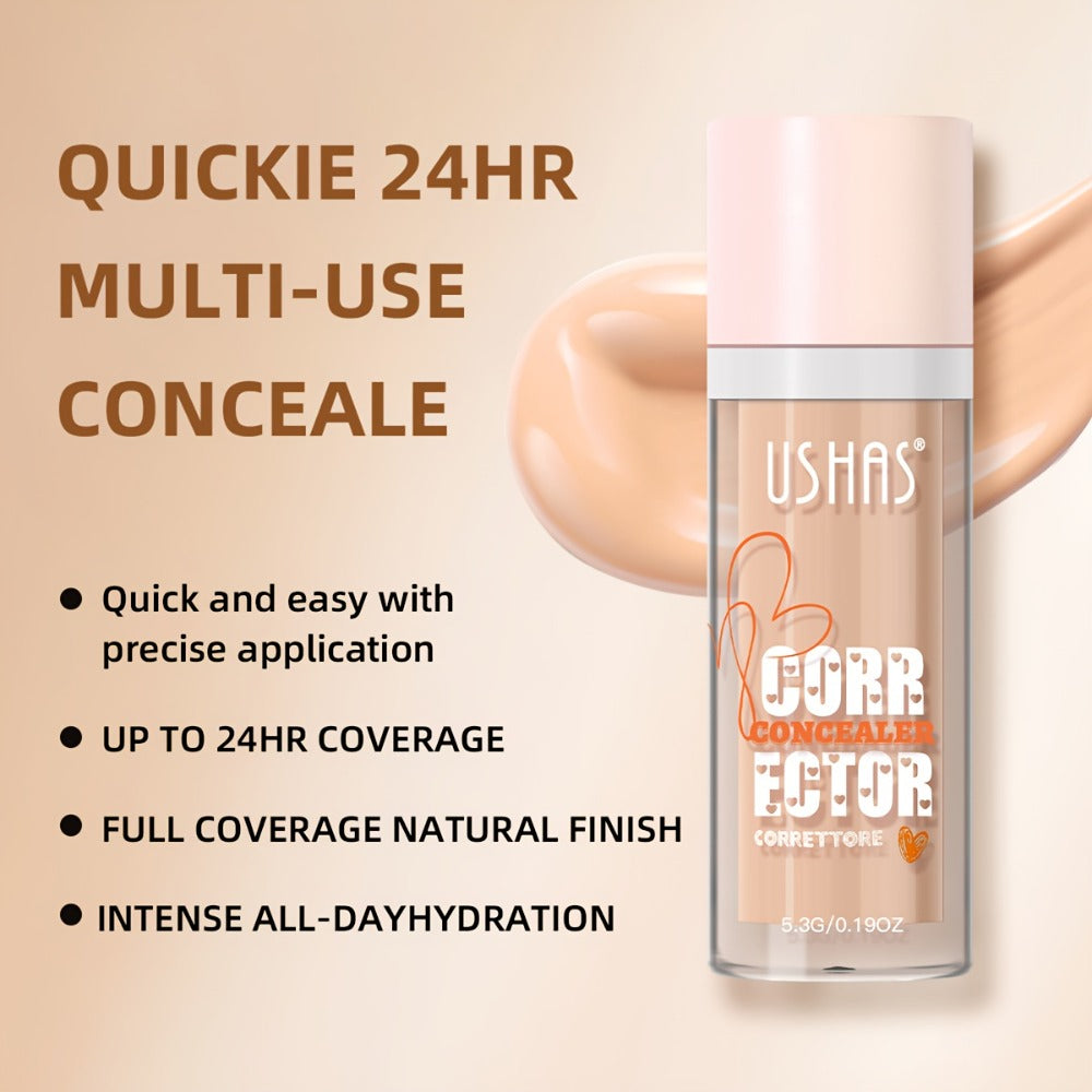 Liquid Concealer with Doe-Foot Applicator, 5.3 g Net Weight and 12 Numbered Shade Options from #01 to #12 — image 4