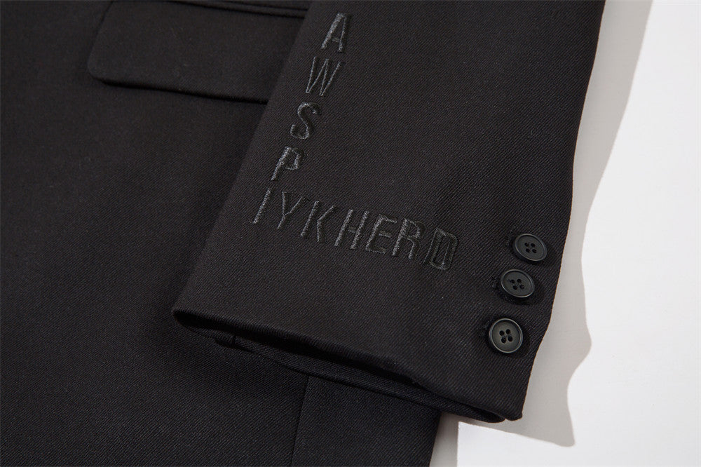 Fashion Pocket Decorative Blazer Men