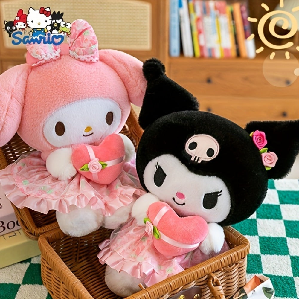 Kawaii Sanrio Plush Toy 12 Inch, Hello Kitty Kuromi My Melody Stuffed Animal Doll for Girls Kids Teens — image 4