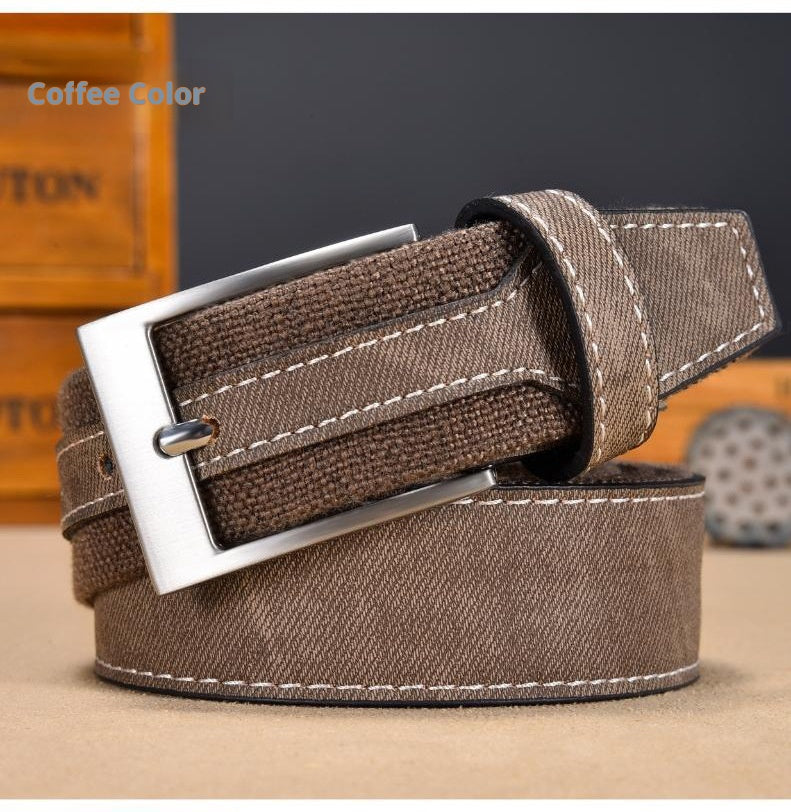 Men's Casual All-matching Canvas Belt