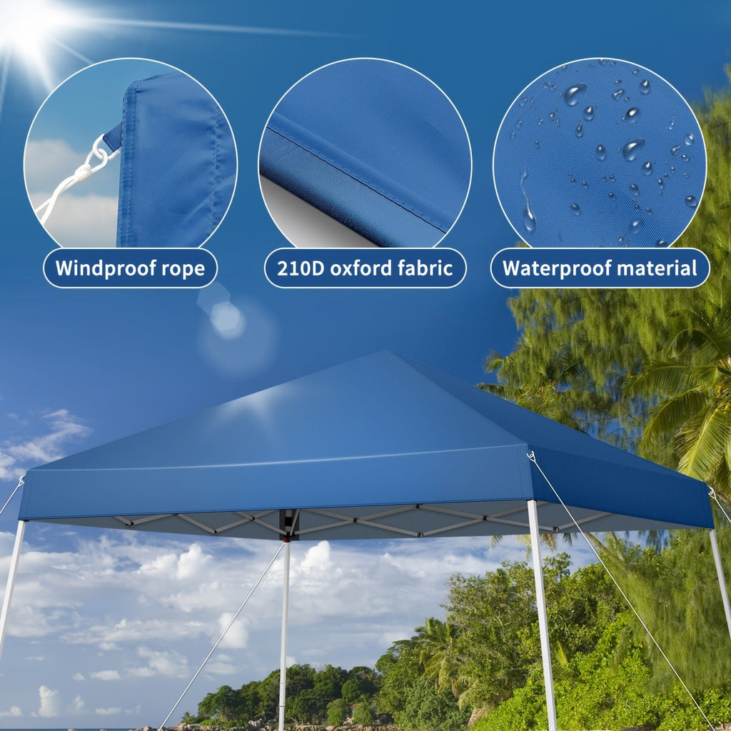 Canopy Tent Portable Waterproof | Oxford Camping Market Patio Outdoor — image 13