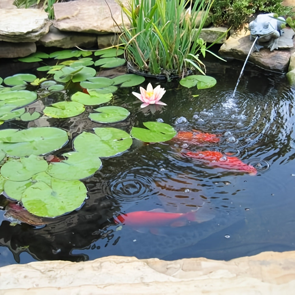 Pond Liner, HDPE Garden Fish Pond Water Feature Landscape for Garden, Patio and Yard Use, with the Listed Configuration — ima