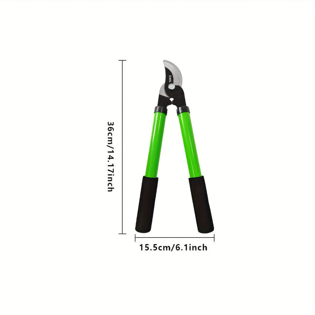 Long-Handle Bypass Loppers in Red or Green with Black Foam Grips and H or L Checkout Options — image 5