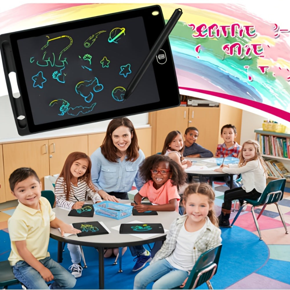8.2-Inch LCD Writing Tablet with Stylus and Pink or Blue Checkout Color Options for Drawing and Notes — image 6