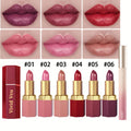 Lipstick Set, Vivid Veu 6-Piece Glossy Cream Bullet Collection with Pink, Rose, Berry and Mauve Colors — image 14