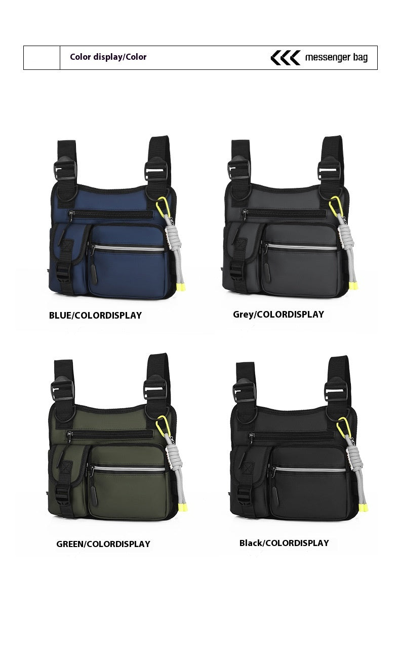 Workwear Functional Vest Chest Bag Reflective