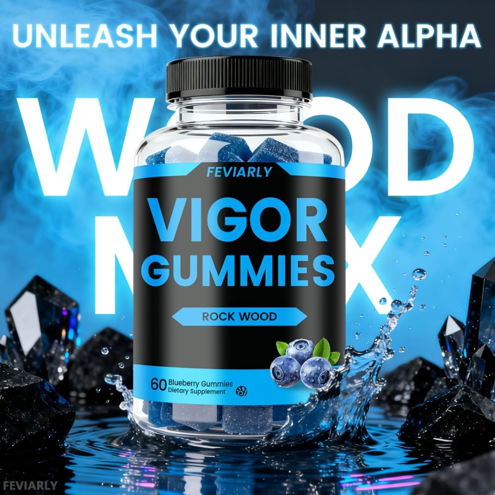 Men's Performance Gummies with Shilajit, Maca & Blueberry, Male Drive, Strength & Stamina Supplement — image 7