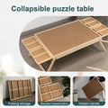 Jigsaw Puzzle Table with Folding Legs – 4 Drawers 16 Sorting Grids Portable Wooden Puzzle Board for 1000 Pieces — image 13