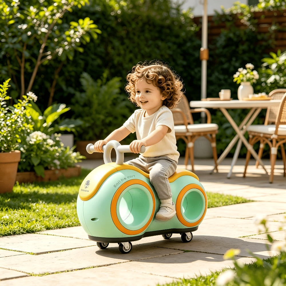 Anti-Tip Baby Walker with Music & Lights 4-Wheel Toddler Learning Walker with the Listed Color, Size or Set Options for Every