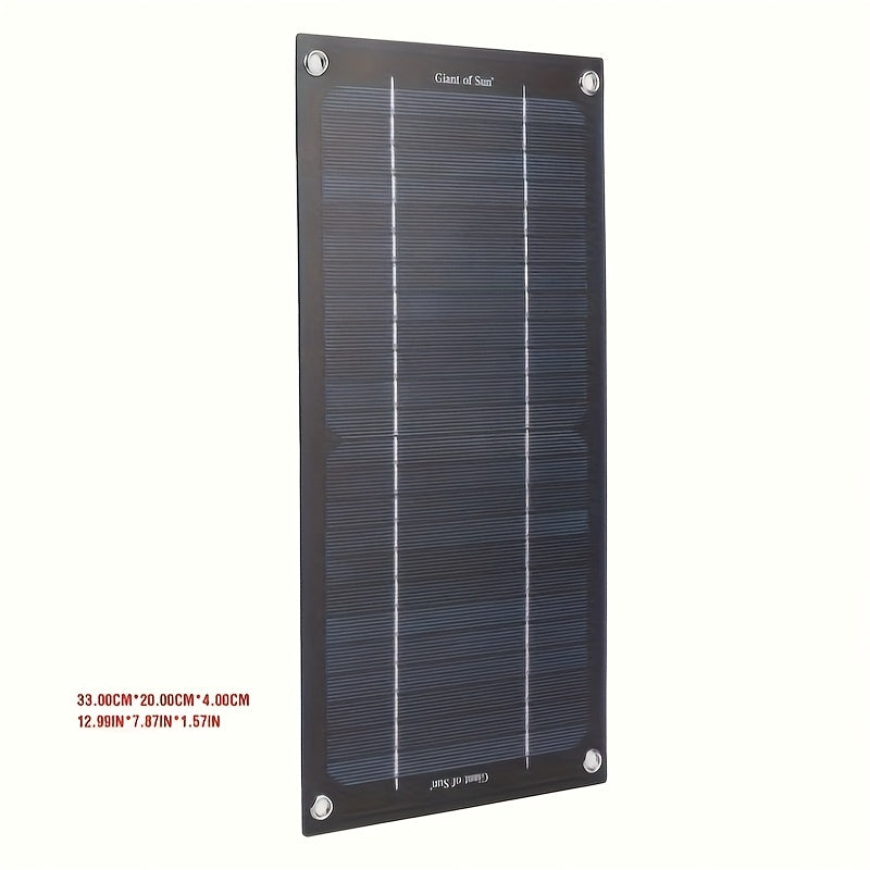 Solar Panel Kit Monocrystalline High Efficiency with 100A Charge Controller Extension Cable Battery Clip Complete Off-Grid Sy