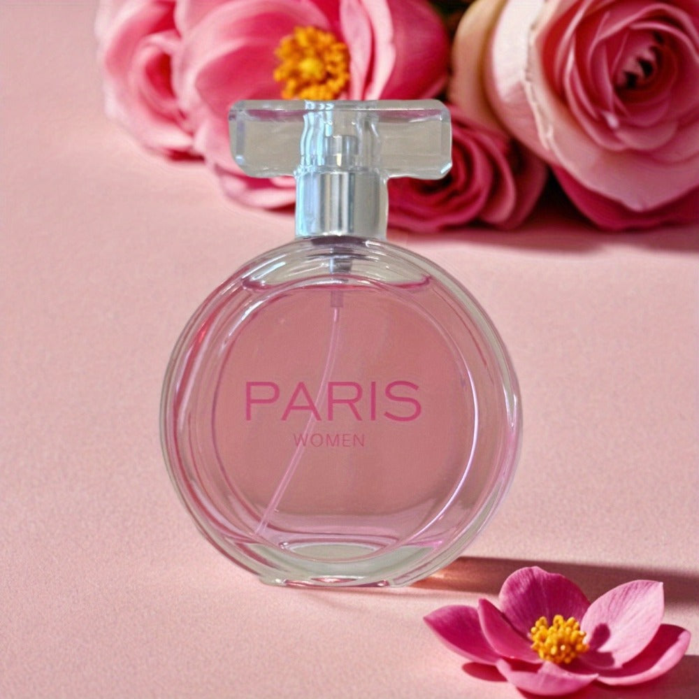 Perfume Paris-Inspired Eau de Parfum for Women 100ml in Pink Rose-Cap Bottle & Gift Box for Daily Wear — image 5