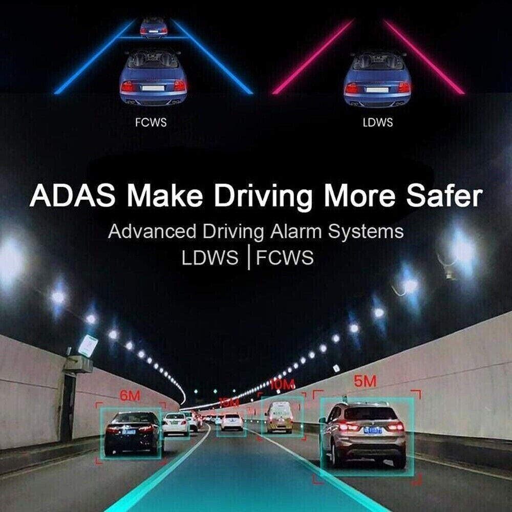 1080P WiFi Dash Cam 170° Wide Angle – HD Car DVR with G-Sensor, Loop Recording, Night Vision, Smartphone App View — image 3
