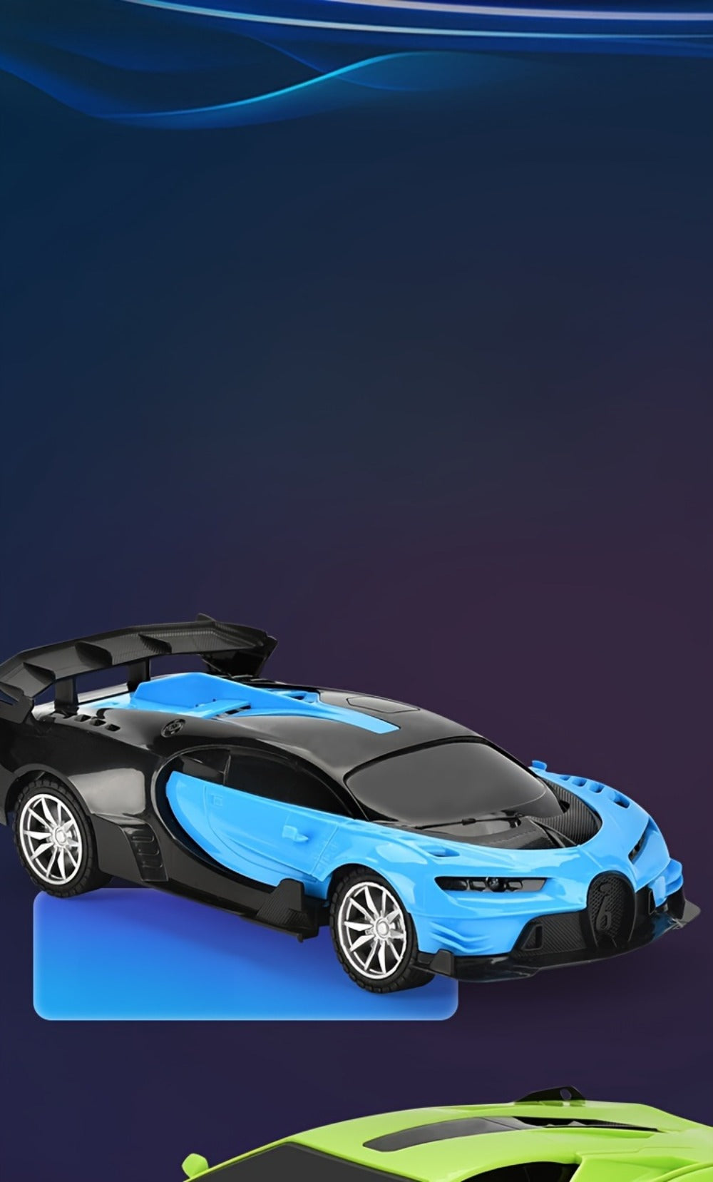 High-Speed Drift RC Car 1:24 Scale with LED Lights 4-Channel Simulation Model Remote Control Car for Kids Boys Girls — image 