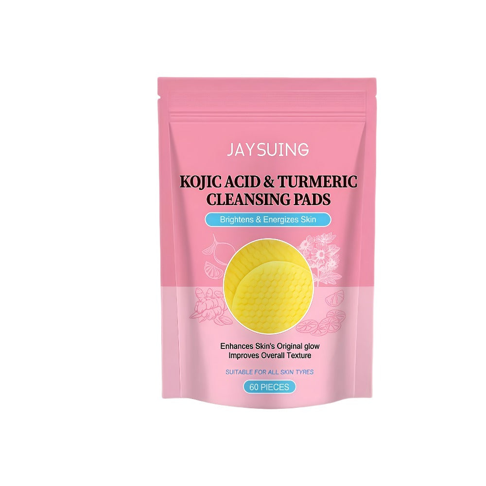 Cleansing Pads 180pcs - Turmeric Niacinamide Citric Acid Deep Cleansing Makeup Remover Gentle Face Pads — image 8