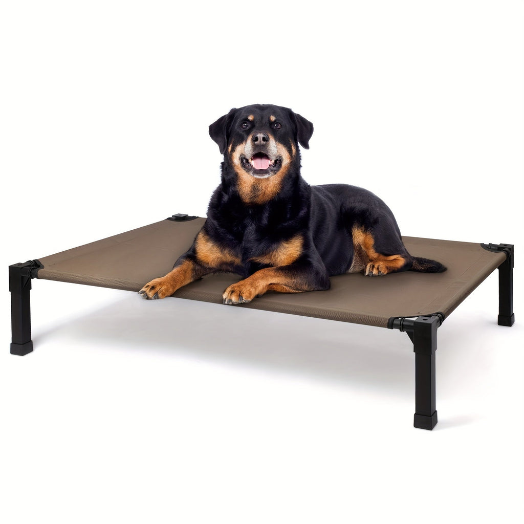 Elevated Pet Cot with Metal Frame, Textilene-Labeled Mesh Deck, Four Sizes and Seven Colors — image 39