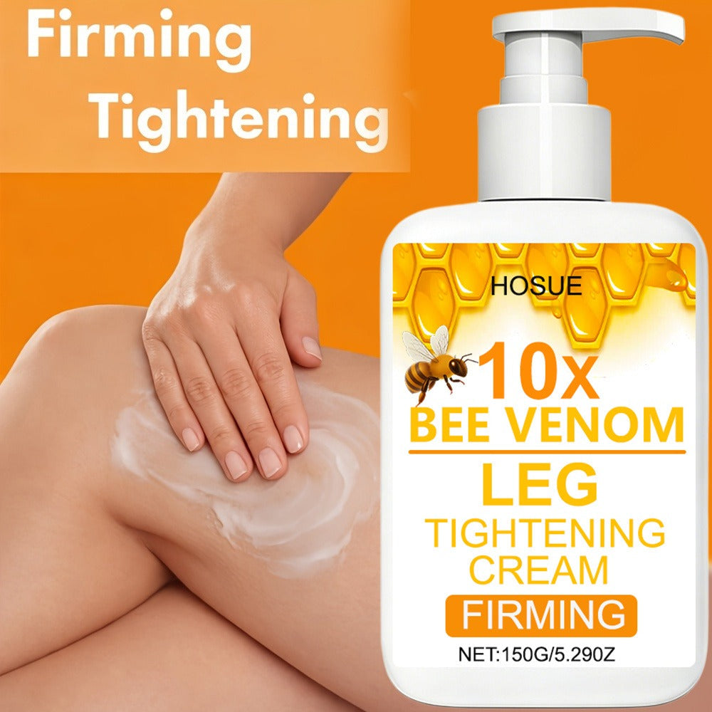 Body Cream HOSUE 150g Pump Bottle with Bee Venom Ingredient Label for Arms, Thighs and Abdomen Application — image 4