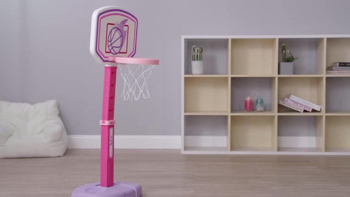 Toddler Basketball Hoop Adjustable Height 2.5-3.5ft Kids Basketball Goal with the Listed Color, Size or Set Options for Every